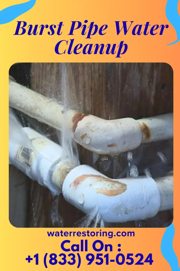 Burst Pipe Water Cleanup in Clawson, UT